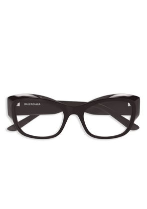 Balenciaga Eyewear cat-eye glasses - Brown