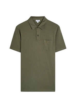 Sunspel cotton polo shirt - Green