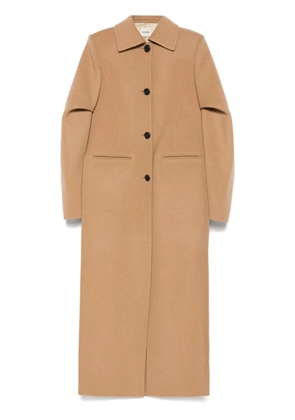 KHAITE Darton coat - Brown
