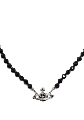 Vivienne Westwood Bas Relief pearl-chain choker - Black