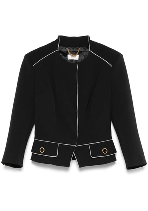 Elisabetta Franchi scarf-detailed jacket - Black