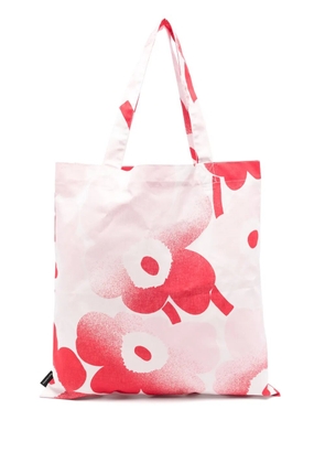 Marimekko Unikko Häivähdys tote bag - Pink
