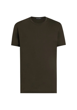 Dolce & Gabbana crew-neck T-shirt - Brown