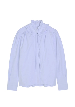 Citizens of Humanity Calista frilled cotton blouse - Blue