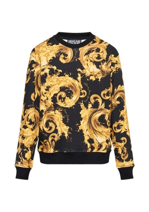 Versace Jeans Couture baroque print sweatshirt - Black