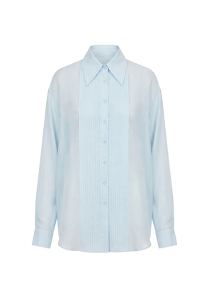 Tibi pintucked shirt - Blue
