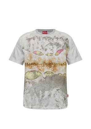 Diesel T-Clintin printed T-shirt - Grey