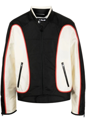 Diesel J-Blink colour-block biker jacket - Black