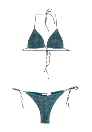 Oséree Lumière 80s bikini - Green
