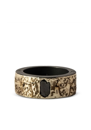 Parts of Four Sistema diamond sterling-silver ring - Black