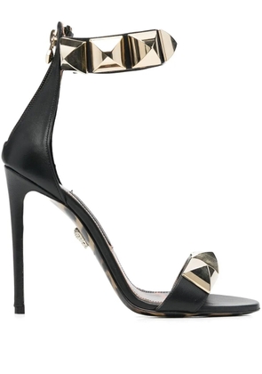 Philipp Plein Crystal 120mm stud-embellished sandals - Black