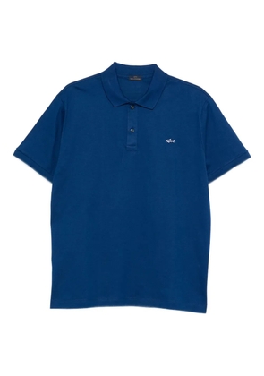 Paul & Shark embroidered-logo polo shirt - Blue