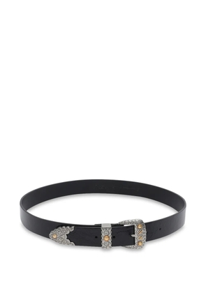 PINKO buckle-fastening leather belt - Black