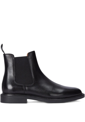 Polo Ralph Lauren leather chelsea boots - Black