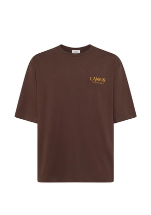 Laneus graphic-print T-shirt - Brown