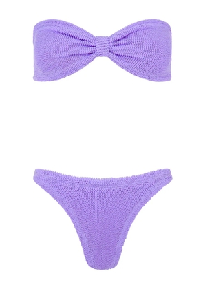 Hunza G Jean bandeau bikini - Purple