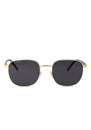 Gucci Eyewear round-frame sunglasses - Gold