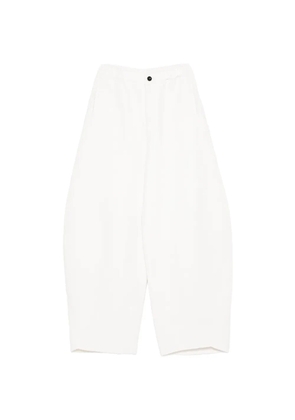 sacai button-fastening high-waisted trousers - Neutrals