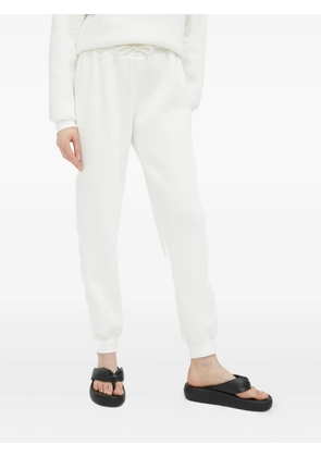 Résumé drawstring track pants - White