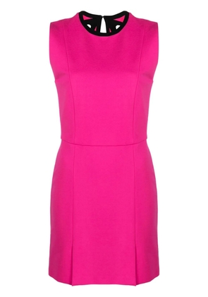 MSGM cutout-bow minidress - Pink