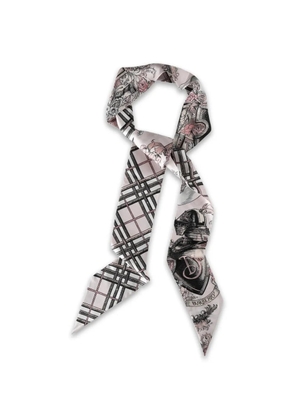 Burberry tartan graphic scarf - Pink
