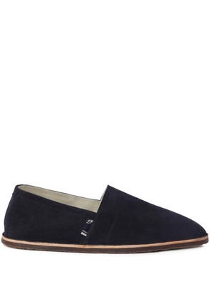 Brunello Cucinelli flat suede espadrilles - Blue