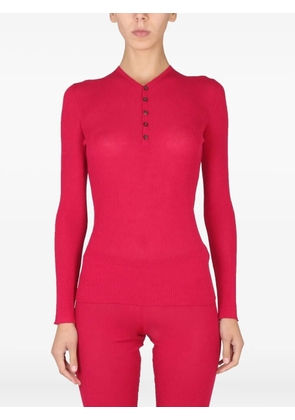 DSQUARED2 button ribbed sweater - Pink