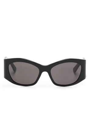 Balenciaga Eyewear rectangle-frame sunglasses - Black