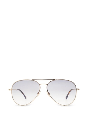 Victoria Beckham Eyewear pilot-frame sunglasses - Gold