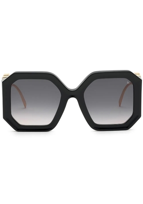 Philipp Plein Eyewear Diva oversize-frame sunglasses - Black