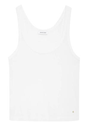 ANINE BING round-neck tank top - White