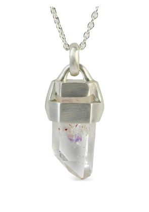 Parts of Four Talisman amethyst necklace - Silver