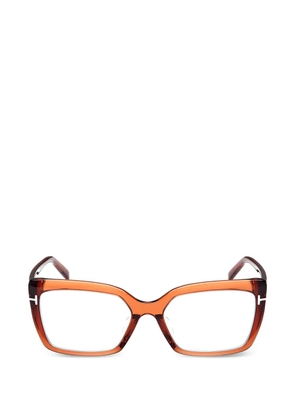 TOM FORD full-rim glasses - Brown