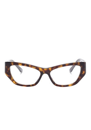 Balenciaga Eyewear cat-eye glasses - Brown