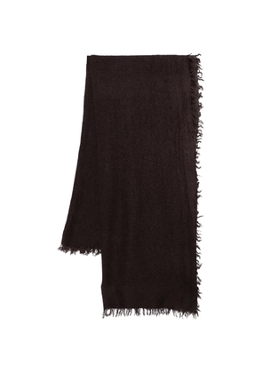Faliero Sarti New Chris fringed scarf - Brown