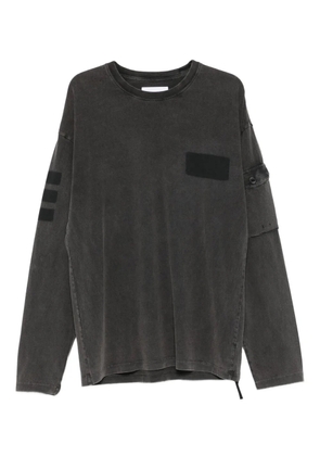 OAMC Peacemaker sleeve-pocket T-shirt - Black