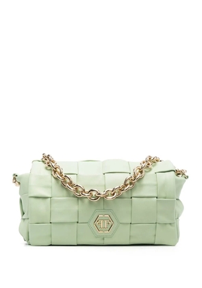 Philipp Plein interwined-design shoulder bag - Green