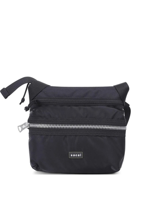 sacai zip-pocket detail bag - Black
