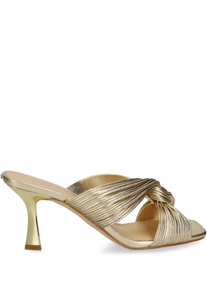 Michael Michael Kors 76mm Alessia sandals - Gold