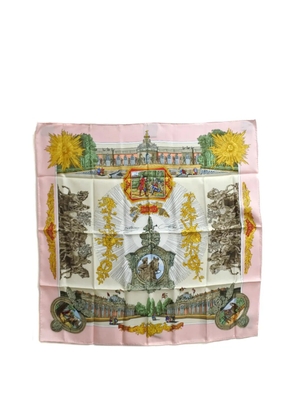 Hermès Pre-Owned 1990-2010 Sanssoucy Silk Scarf 90 scarves - Pink