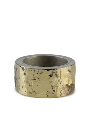 Parts of Four sterling silver Sistema ring