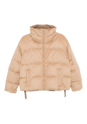 Max Mara Diego puffer coat - Neutrals