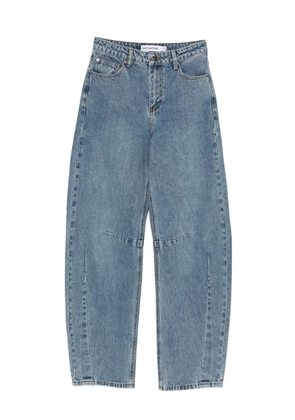 Self-Portrait seam-detail jeans - Blue