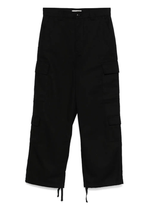 Carhartt WIP logo-patch straight trousers - Black