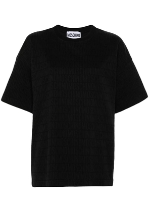 Moschino logo-print T-shirt - Black