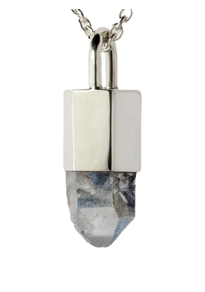 Parts of Four sterling silver Talisman Dumortierite necklace