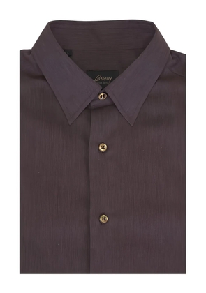 Brioni cotton shirt - Brown