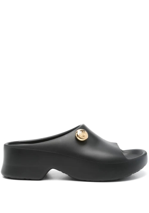 LOEWE 30mm Foam Pebble mules - Black