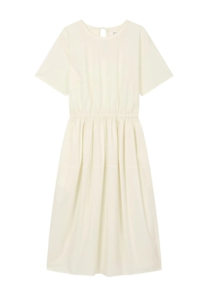 TOMBOY crew-neck midi dress - Neutrals