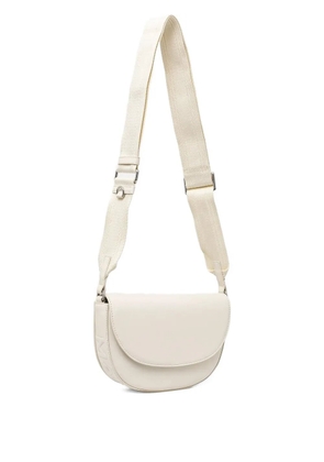 Marc O'Polo embossed logo half-moon bag - Neutrals